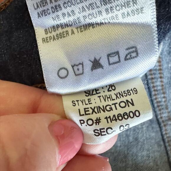 Joe's Capri Jeans Women's Size 26 Blue Lexington Cuffed Mid Rise Preppy 1111‎ - Picture 6 of 13